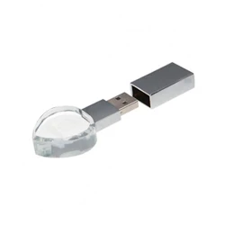 USB-Флешка на 64Gb кристал для печати вашего лого